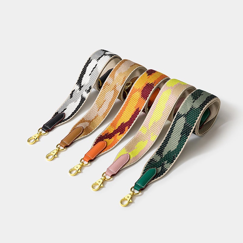 Special For Big-Name Camouflage Webbing Wide Shoulder Strap Kelly Bag Evelyn Bag Single Shoulder Messenger Bag Bag Belt - Image 2
