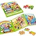 SYNARRY Magnetic Puzzles for Kids Ages 35 20 Pieces Toddler Animal Puzzles for Kids Ages 46 Easter Basket Stuffers Gifts for Kids Car Airplane Road Trip Activities Magnet Games Toy for Boys Girls - Image 3