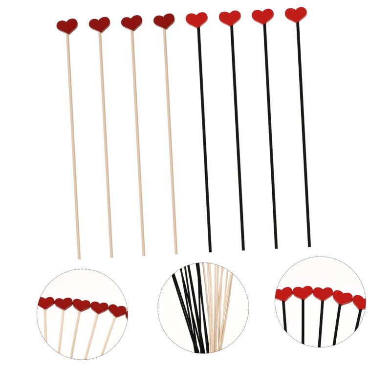 Heart Shaped Aroma Diffuser Sticks 20pcs Fragrance Accessories For Home Decoration - Image 4