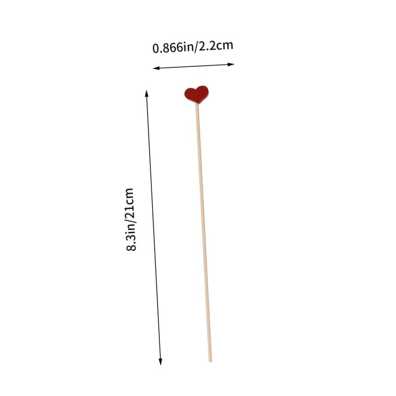 Heart Shaped Aroma Diffuser Sticks 20pcs Fragrance Accessories For Home Decoration - Image 3