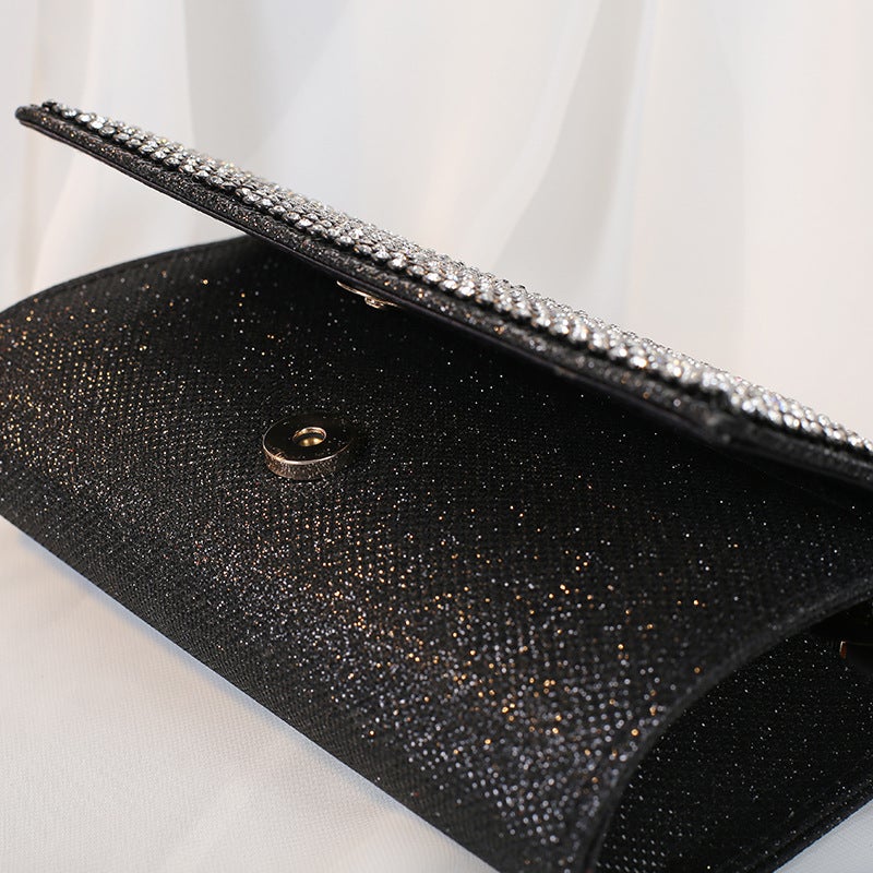 Glitter Rhinestone Evening Bag Fashion Envelope Bag Banquet Bag Evening Bag Evening Clutch Handbag Women Shiny - Image 5
