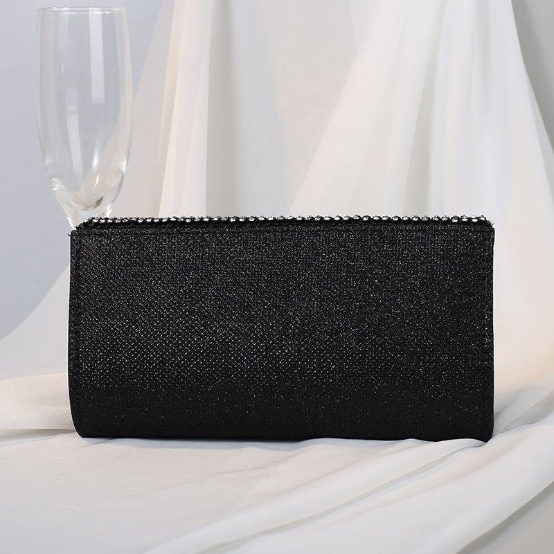 Glitter Rhinestone Evening Bag Fashion Envelope Bag Banquet Bag Evening Bag Evening Clutch Handbag Women Shiny - Image 4