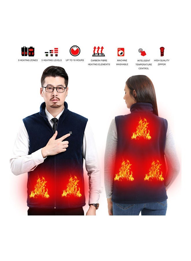 MUNTAQI سترة كهربائية دافئة قابلة للشحن عبر USB - Image 1