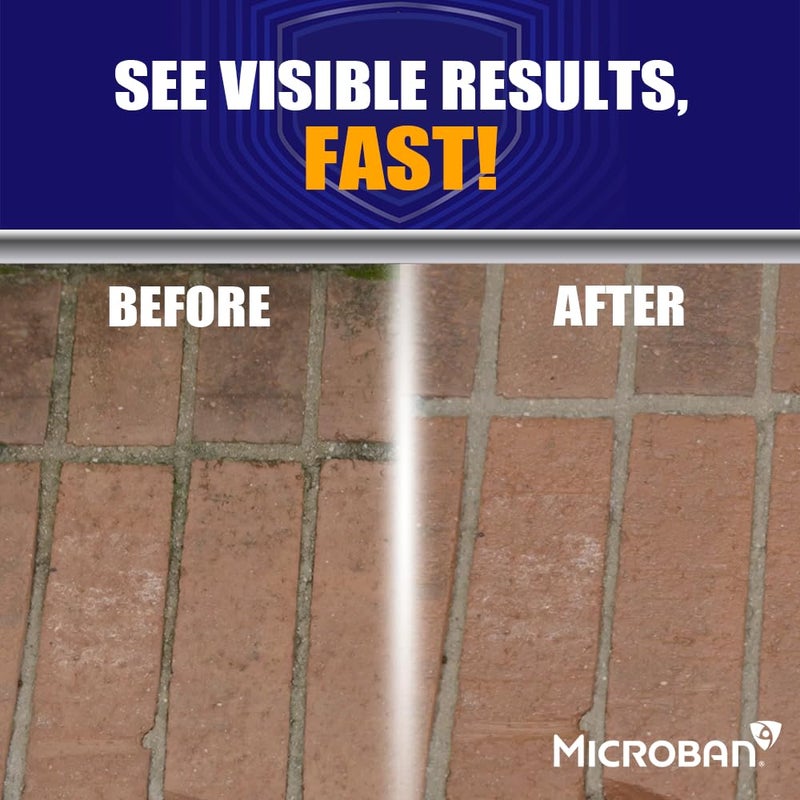 MICROBAN Outdoor Surface Care Multi-Purpose Foaming Cleaner - Image 4