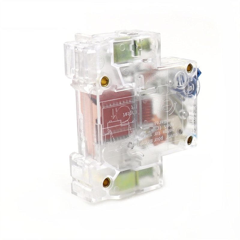 DZ47 63 C20 Circuit Breaker 1P 6A 10A 16A 20A 25A 32A 40A 50A 63A DC 250V Transparent - Image 3