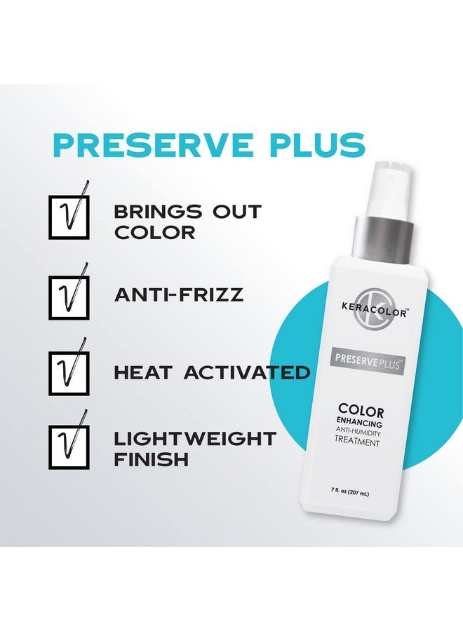 KERACOLOR Preserve Plus Color Enhancing Anti-Humidity Treatment, Prevents Frizz, Heat Protectant, 7 fl. oz. - Image 3