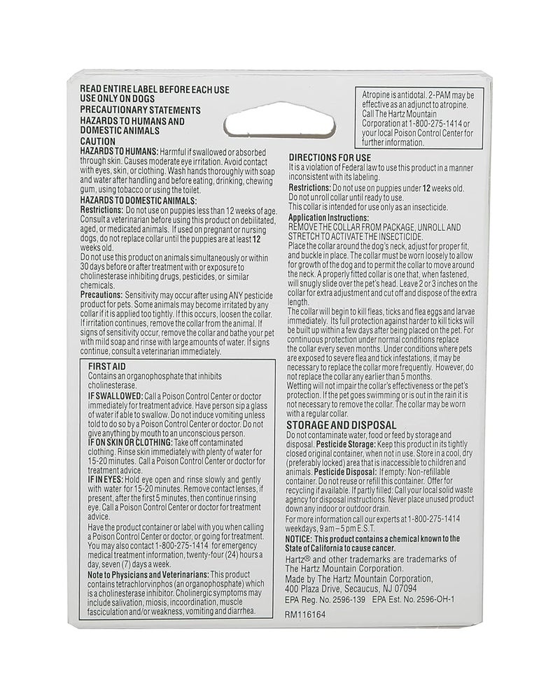 Hartz UltraGuard Plus 7 Month Protection Reflective Flea & Tick Collar for Dogs and Puppies - 22in - Image 2