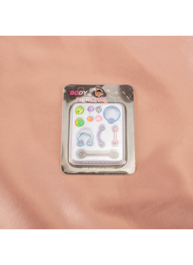 Generic Set of Multi Colored Stainless Steel Piercing  - Image 2