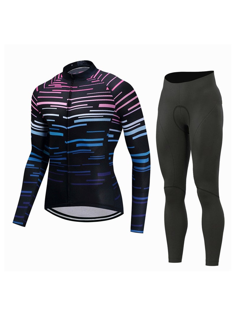 KUYING Outdoor Mountain Bike Road Bike Riding Suit Set 