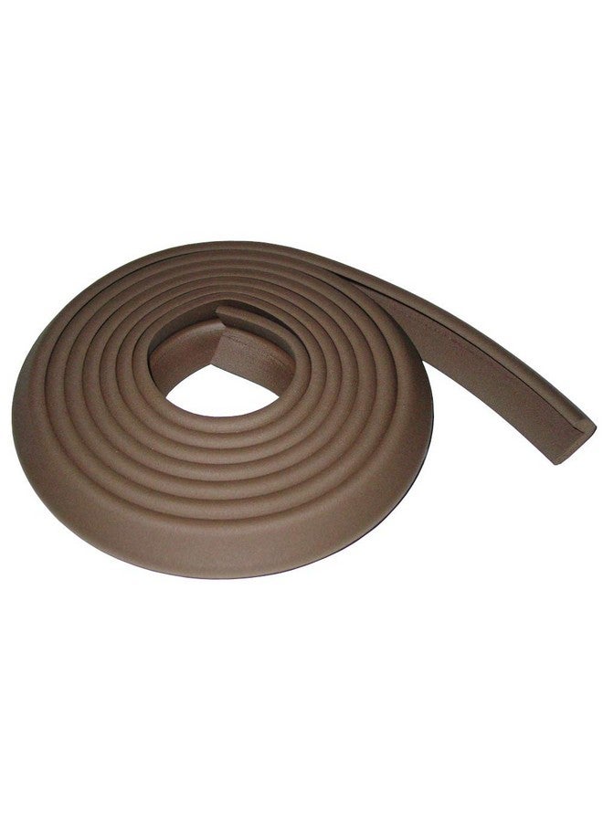 KidKusion Edge Cushion ; Made In Usa ; 12 Feet ; Brown ; Furniture Safety And Edge Protector - Image 1