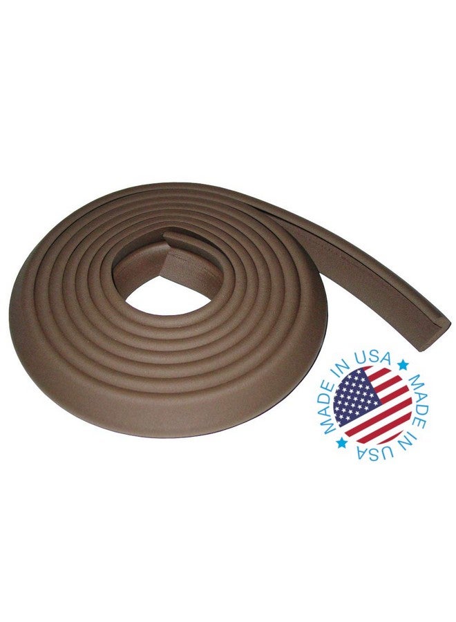 KidKusion Edge Cushion ; Made In Usa ; 12 Feet ; Brown ; Furniture Safety And Edge Protector - Image 3