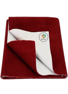 RB POINT Pack of 1 Reusable Mat Sheet Water ProofExtra Absorbent Dry SheetsBed Protector 100 waterproof cotton material skin friendly fabric fast Urine Absorbent 140cm x 100 cm  - Image 1