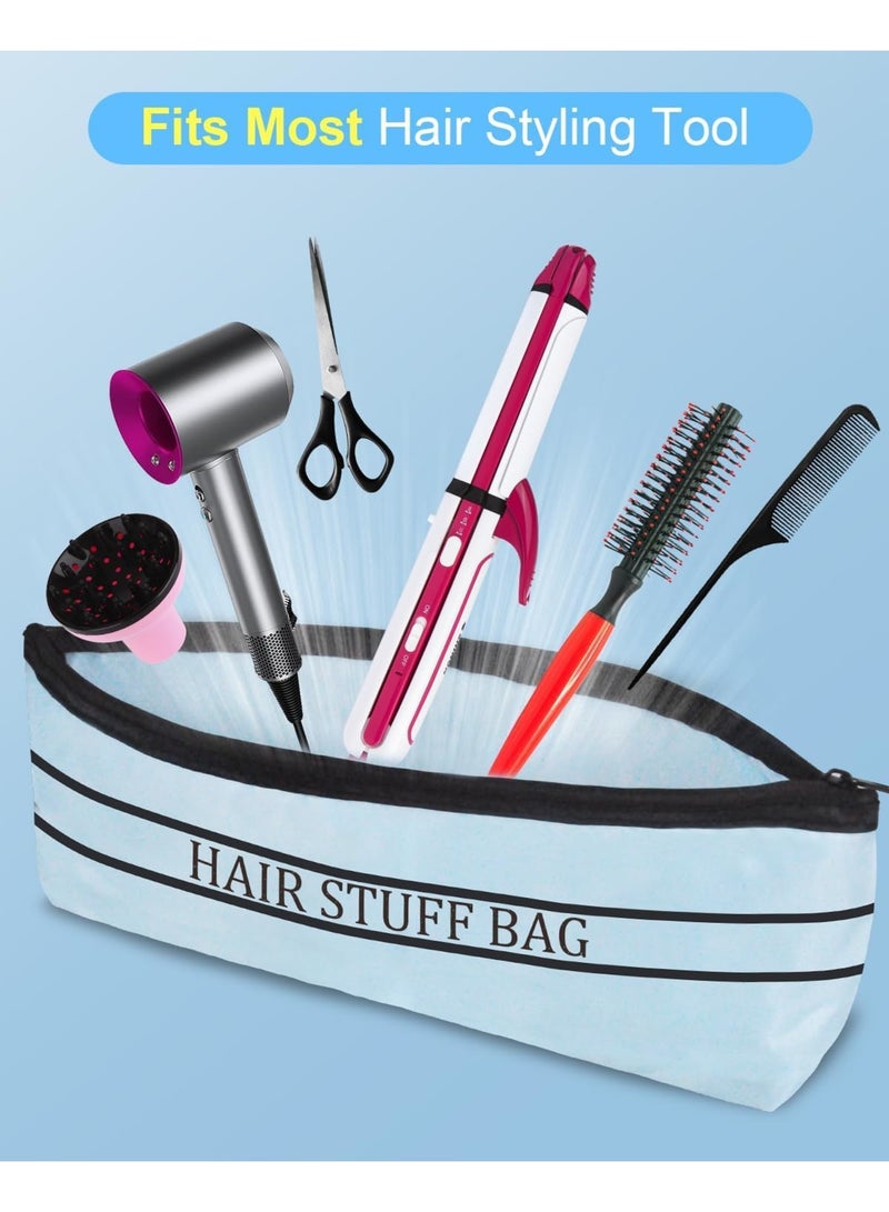 Zikra 9 Set Packing Cubes Luggage Packing Organizers, Lightweight Travel Essential Bag for Travel Accessories, Lightweight Mesh Zipper, Space Saving Travel Bags for Clothes, Shoes, Suitcases, Blue - Image 2