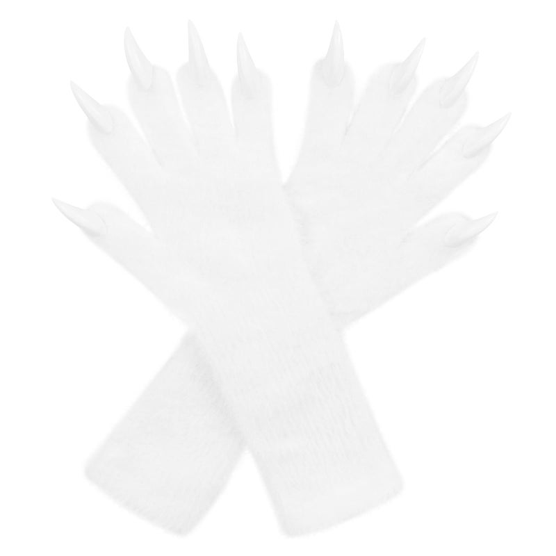 HAOAN Full Finger Paws Gloves Long Warm Mittens for Cosplay Themed Events Parties Costume Accessories - Image 2