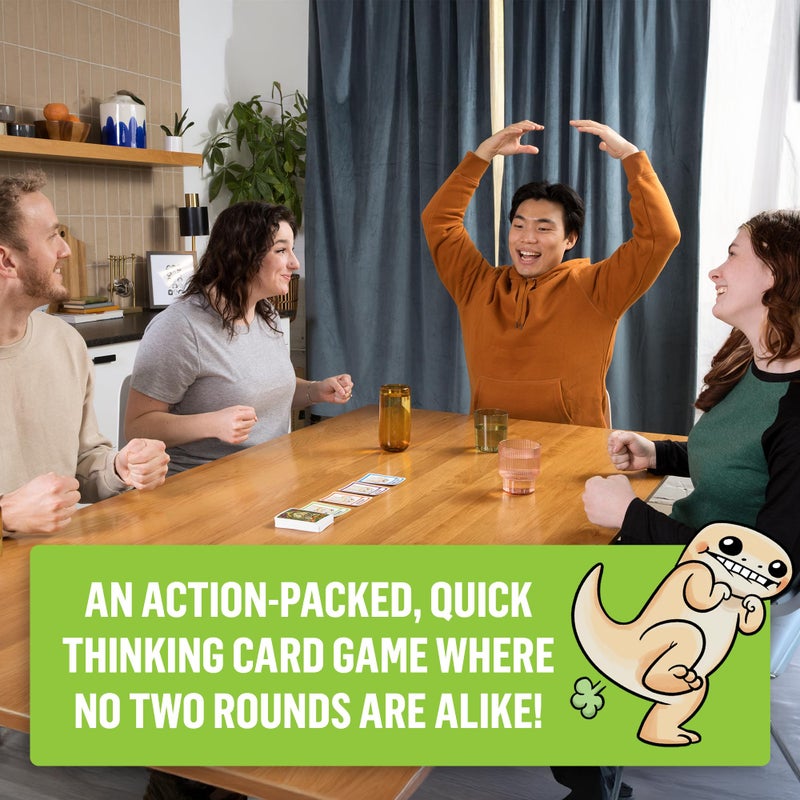 Exploding Kittens Coyote Created by Tim Ferriss | Perfect for Family Fun, Game Night, and Travel | 3-8 Players, 10 Mins, Ages 10 and Up - Image 4