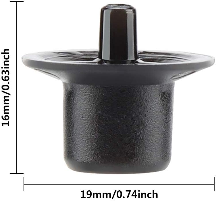 klarako 50pcs Beekeeping Queen Rearing Cups Bee Keeper Catcher Roll Cage Equipement Apiculture Supply(Black) - Image 2