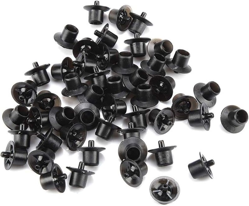 klarako 50pcs Beekeeping Queen Rearing Cups Bee Keeper Catcher Roll Cage Equipement Apiculture Supply(Black) - Image 1