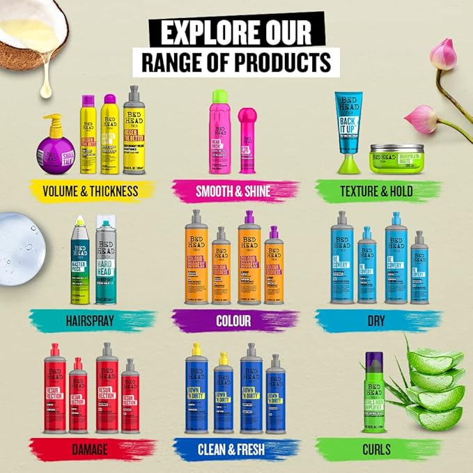 Bed Head by TIGI Masterpiece Hairspray Extra Strong Freeze Hold Hair Styling Spray for Women Men Professional Salon Shine Hair Care Frizz Control Glossy Finish Unisex Style for all Hair