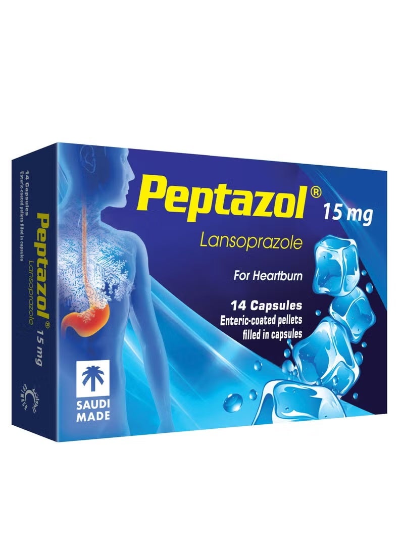 Peptazol 15 mg Capsule 14pcs - Image 3