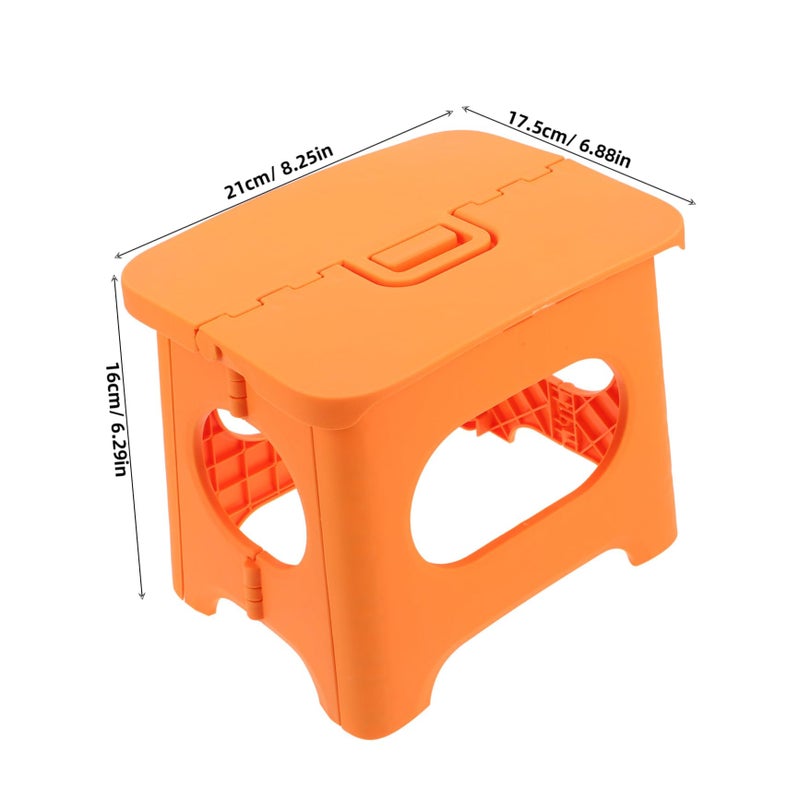 Foldable Step Stool Lightweight Portable Collapsible for Home Kitchen Bathroom Travel Storage - Image 3