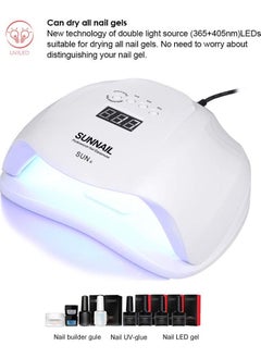Arabest 54W UV LED Nail Lamp Professional Sunlight Nail Gail Dryer Machine for Fingernails & Toenails  - Image 3