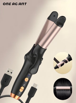 [Upgrade] 2 In 1 Wireless Hair Curling Irons, Portable Mini Ceramic Ionic Straightening Comb and curler 2 in 1, Thermal Brush 30s Fast Heating & 3 Temp Settings & Anti-Scald - pzsku/Z603AD40ACE2CCE4FD3CFZ/45/1744337322/eb42ad02-2098-4aab-819f-843d504ea33c