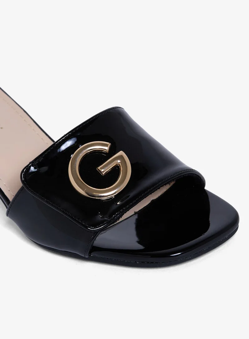 Geoomnii BLACK Geoomnii Mid Heel Sandals for Women – Comfortable Stylish Heeled Sandals for Office, Party & Daily Wear for Women | Best Price UAE