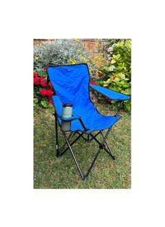 Folding Camping Chair Compact, lightweight and portable design with cup holder Weatherproof, splash and water resistant Perfect for outdoor, fishing and beach use