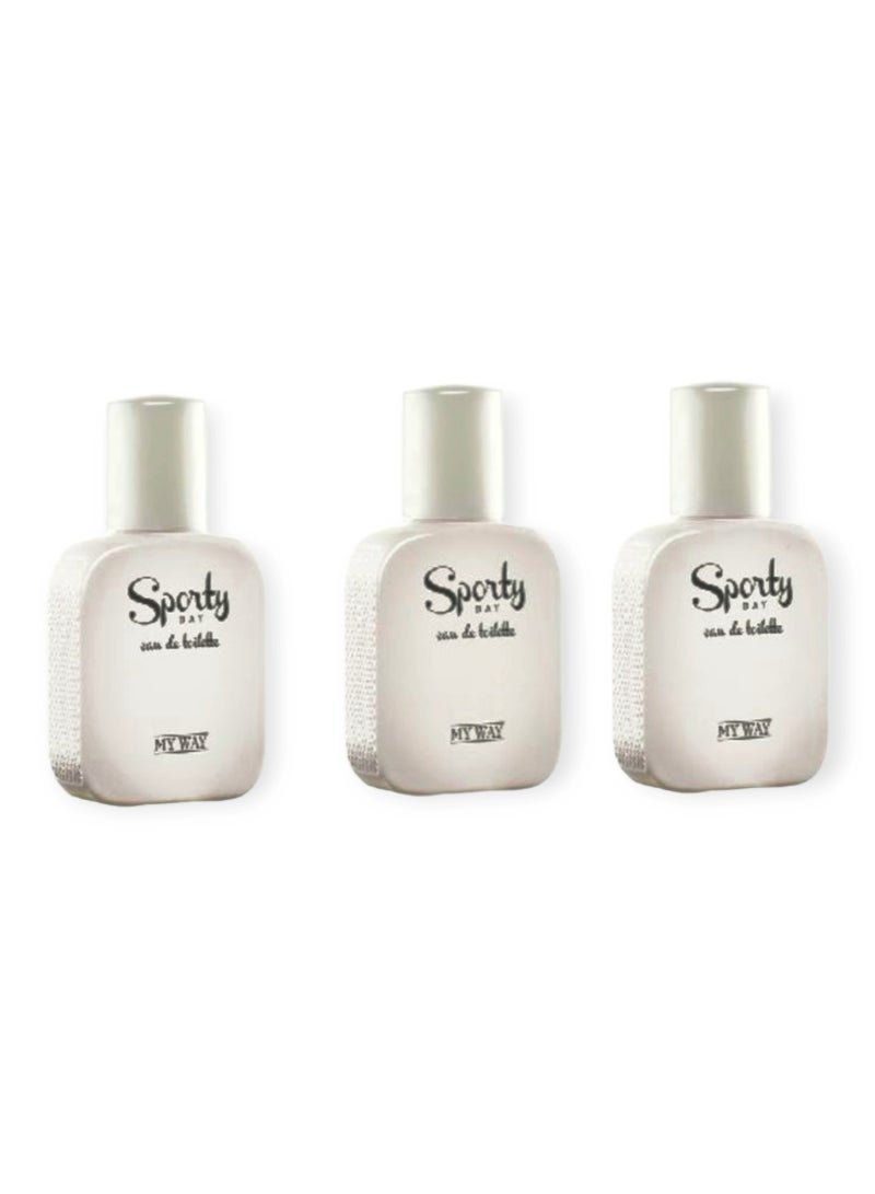 My Way Sporty day perfume for Men 3Pcs