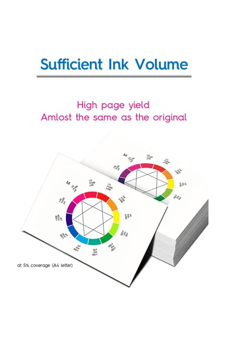 Terabyte ink set GI-40 for CANON PGBK 2-Pack Pigment Black GI 40 for PIXMA G6040 G5040 GM2040 G7040 GM4040 - Image 2