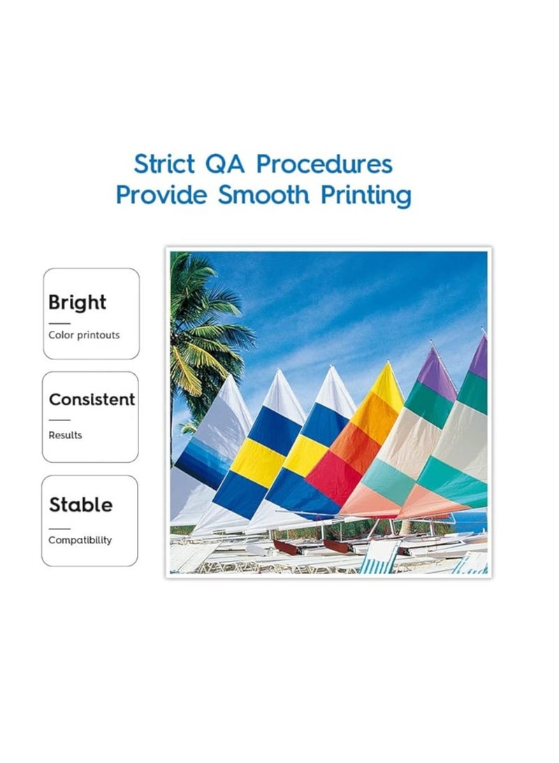 Terabyte ink set GI-40 for CANON PGBK 2-Pack Pigment Black GI 40 for PIXMA G6040 G5040 GM2040 G7040 GM4040 - Image 4