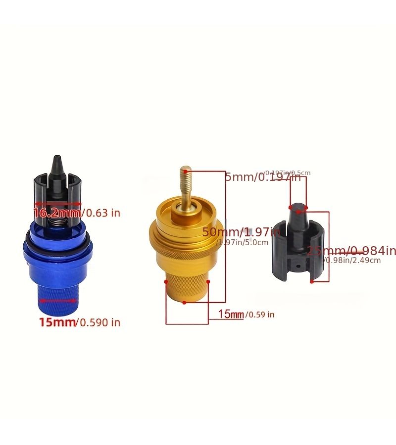 Blue Motorcycle Idle Adjuster Throttle Body for Yamaha AEROX155 NVX155 NMAX155 - Image 2