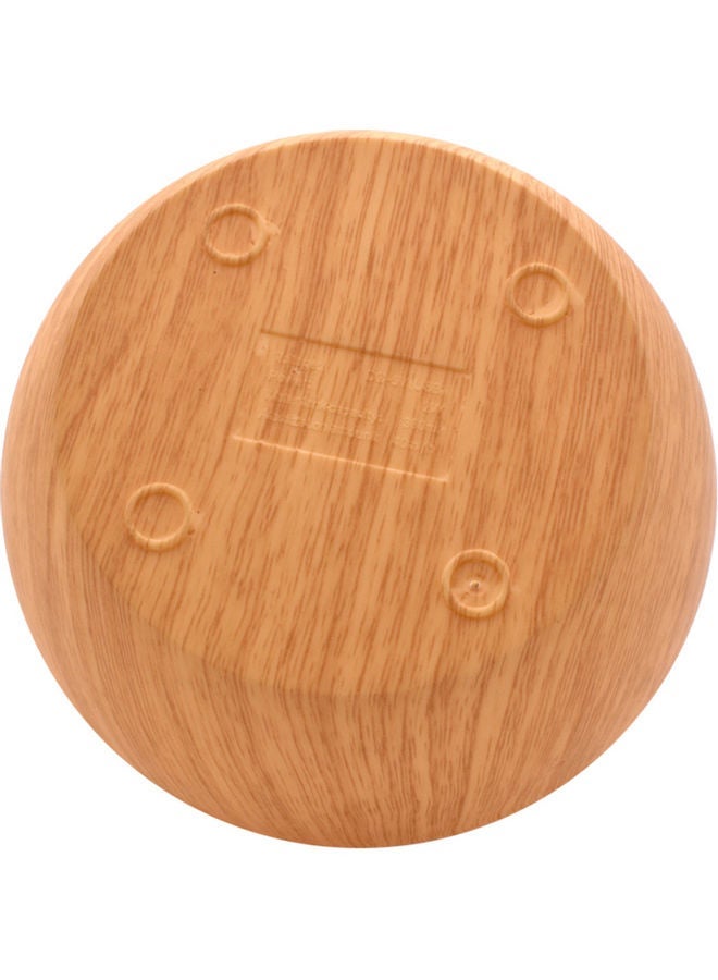 NIBEMINENT USB humidifier with LED light wood grain Light 12*9*9cm - Image 4