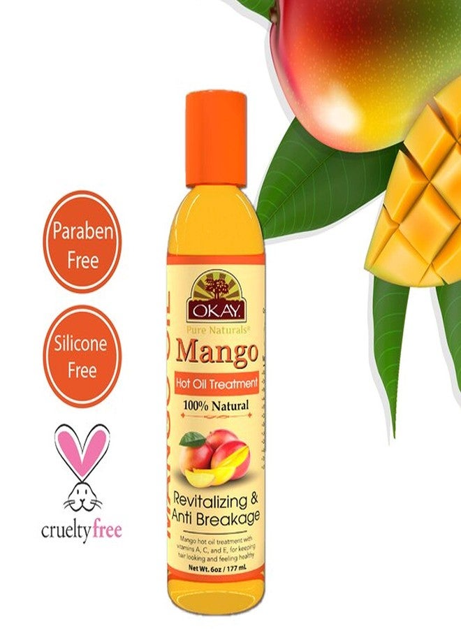 OKAY HOT OIL TREATMENT MANGO 6oz / 117ml - Image 3