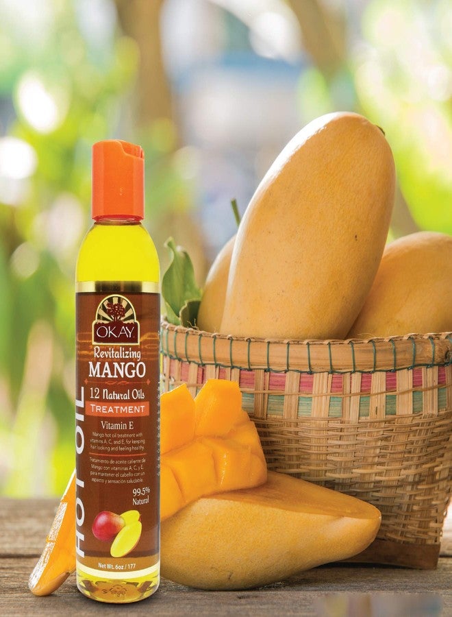 OKAY HOT OIL TREATMENT MANGO 6oz / 117ml - Image 5