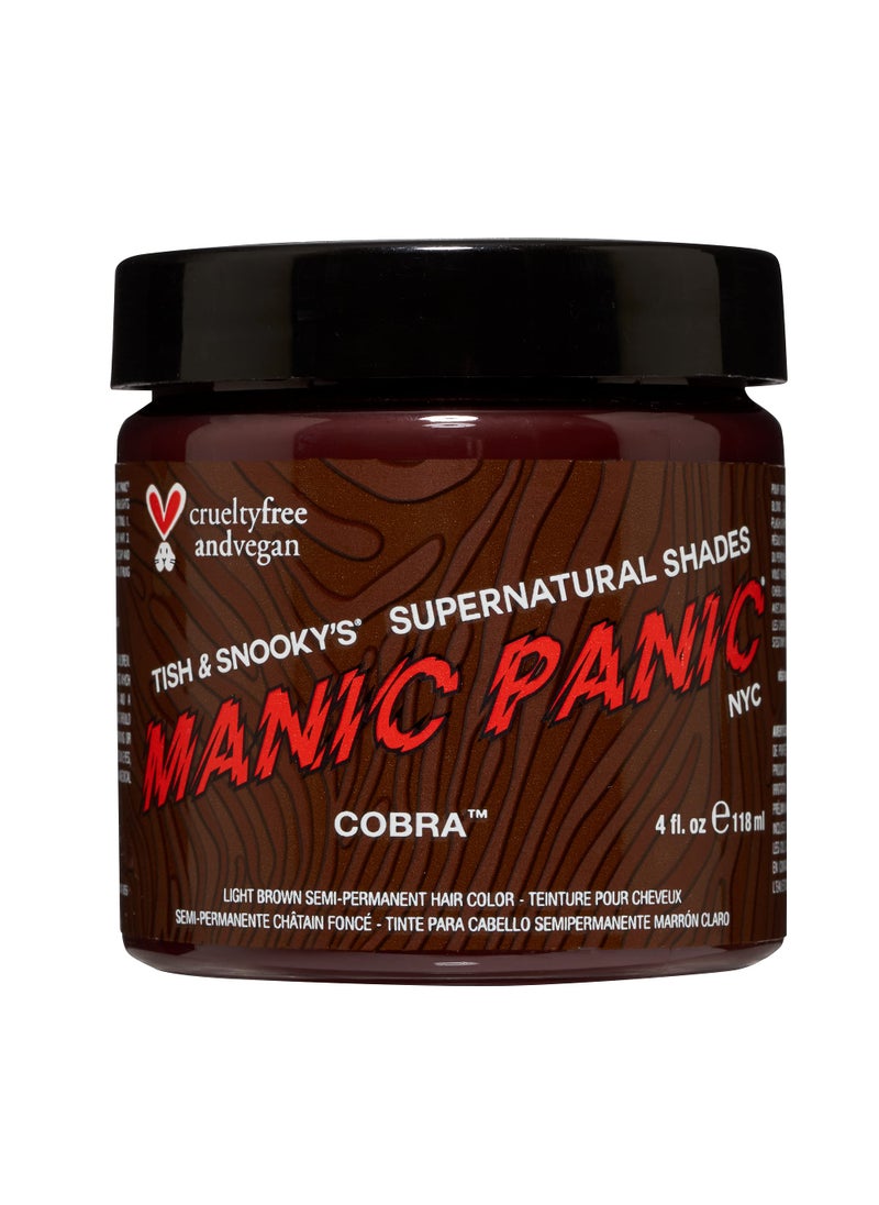Manic Panic - MANIC PANIC SuperNatural Hair Dye Cobra Light Brown - Image 1