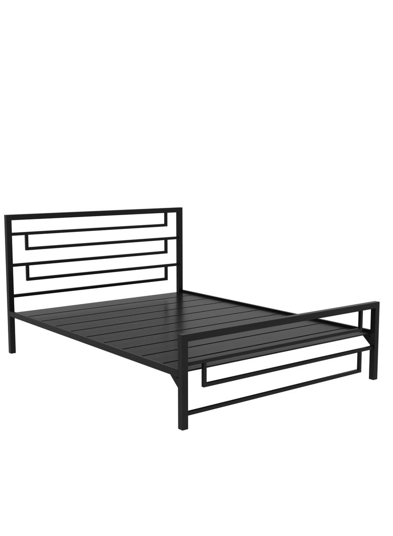 RIGID Queen Size Bed | Heavy Duty Steel Frame | Modern Metal Platform Bed | Bedroom Furniture for Home, Living Room & Bedroom - Image 4