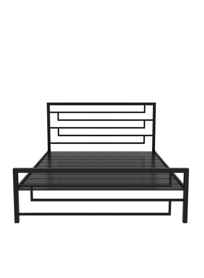 RIGID Queen Size Bed | Heavy Duty Steel Frame | Modern Metal Platform Bed | Bedroom Furniture for Home, Living Room & Bedroom - Image 3