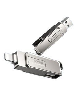 يسيدو محرك أقراص فلاش سعة 256 جيجابايت، ومنفذ Lightning، ومنفذ USB 3.0  - Image 1