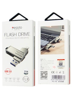 يسيدو محرك أقراص فلاش سعة 256 جيجابايت، ومنفذ Lightning، ومنفذ USB 3.0  - Image 5