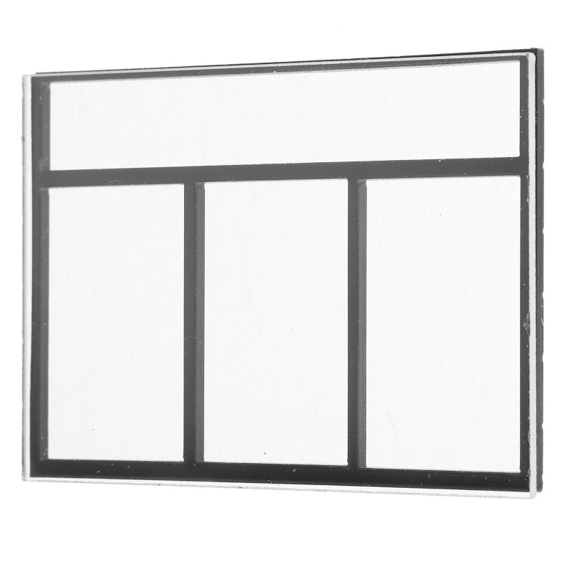 2pcs Dollhouse mini Scale Window Small House Window Miniature Dollhouse Furniture Window Frame Decor DIY Miniature House Accessories For DIY Crafting Projects - Image 5