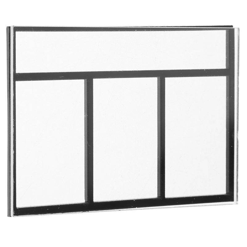 2pcs Dollhouse mini Scale Window Small House Window Miniature Dollhouse Furniture Window Frame Decor DIY Miniature House Accessories For DIY Crafting Projects - Image 4