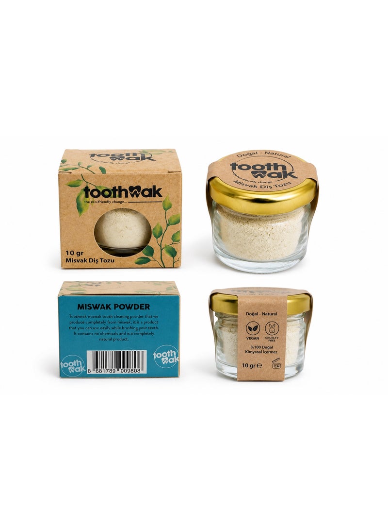 Toothwak بودرة السواك الطبيعية 10 جم - Image 2