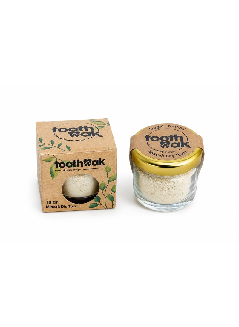 Toothwak بودرة السواك الطبيعية 10 جم - Image 1