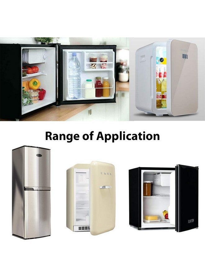 Eudemon Home Refrigerator Fridge Freezer Door Lock Latch Catch Toddler Kids Child Cabinet Locks Baby Safety Child Lock Easy to Install and Use Adhesive no Tools Need or Drill (Grey,1 Pack) - Image 3