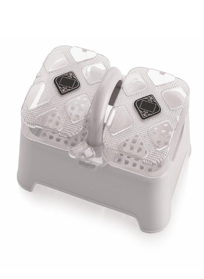 Tekzie Double Compartment Soap Dish with Handle (Pack of 1) | 2-in-1 Soap Box for Bathroom & Kitchen | Random Color - Image 3