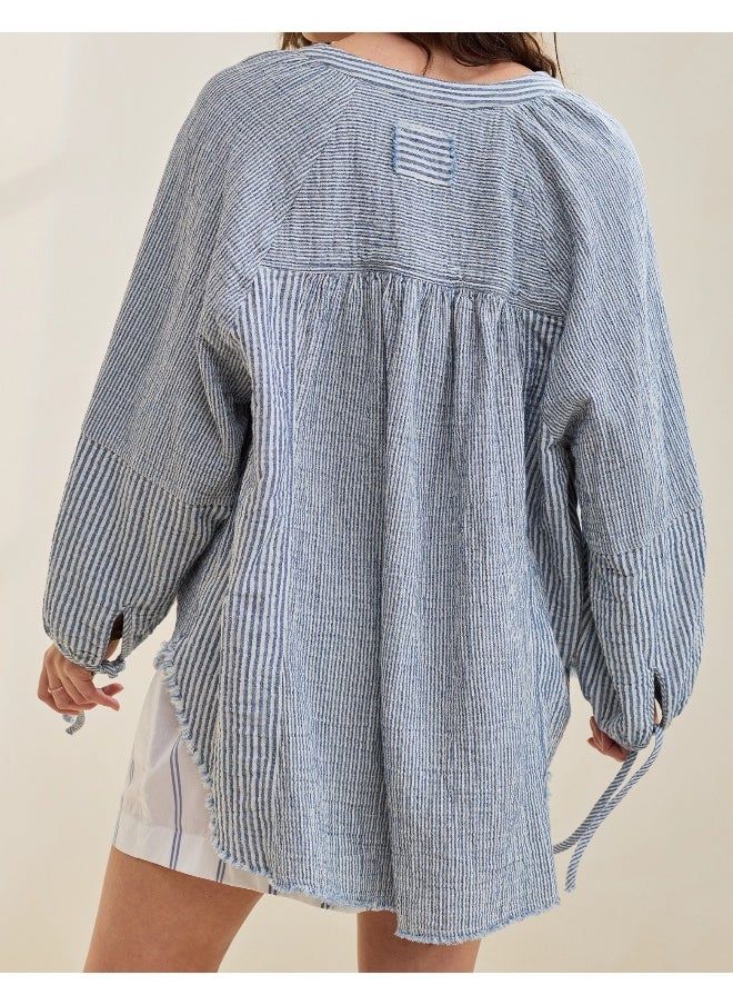 Aerie Aerie Daybreak Cover Up Shirt  - Image 4