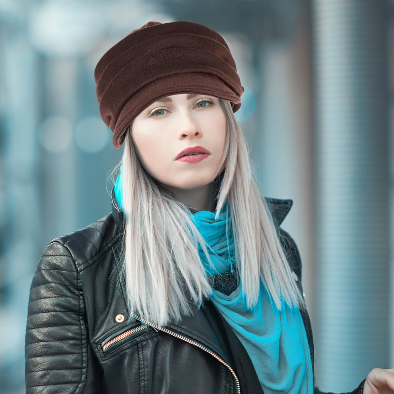 👕 قبعة نسائية بقبعة مقببة عصرية أنيقة كإكسسوار ملابس - Image 2
