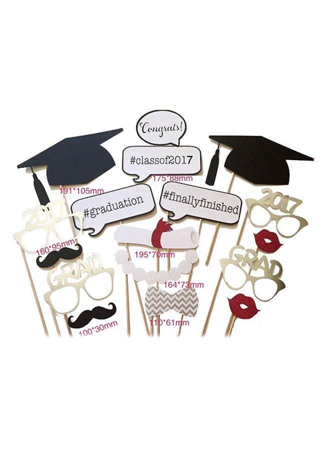 NIBEMINENT 30-Piece Graduation Photo Booth Prop Set - Image 2