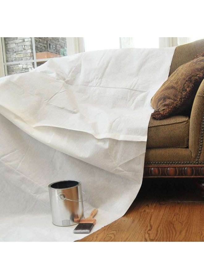 Trimaco SuperTuff Paper/Poly Drop Cloth, 9-feet x 12-feet - Image 4